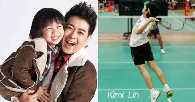 林志穎晒大仔打羽球英姿 16歲Kimi正面照曝光!