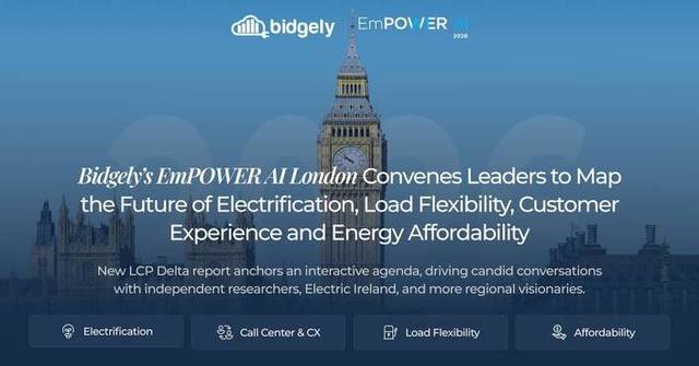 [技術共生與社會責任] Bidgely EmPOWER AI 倫敦會議探討電氣化未來 聚焦能源負擔能力及客戶體驗，反思 AI 如何以溫度的數據守護人類在能源轉型中的尊嚴與希望