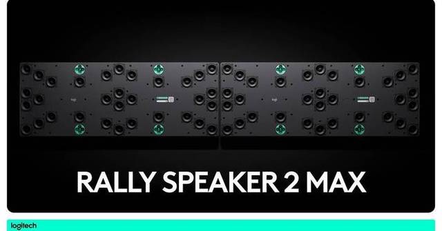 羅技以Sound Shape技術推出Rally Speaker 2系列 進軍專業影音市場助大型會議室提升聲音定位