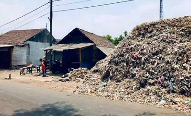 印尼的垃圾場（網上圖片）