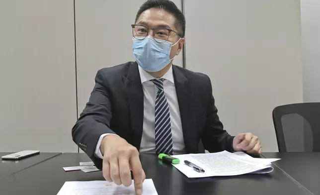 自由黨立法會議員邵家輝。