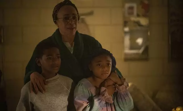 This image released by Participant/Sony Pictures Classics shows S. Epatha Merkerson in a scene from the film "We Grown Now." (Glen Wilson/Participant/Sony Pictures Classics via AP)