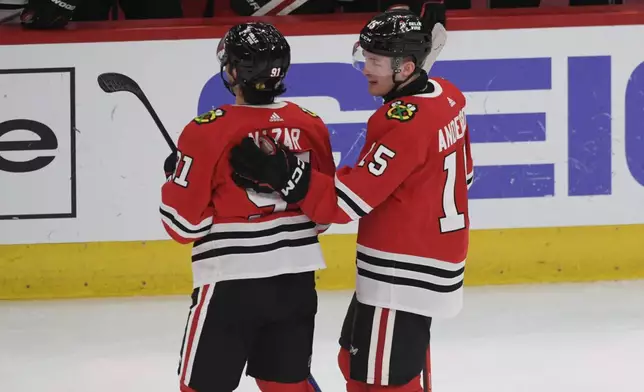 Frank Nazar Scores On First Shot In NHL Debut With Chicago Blackhawks