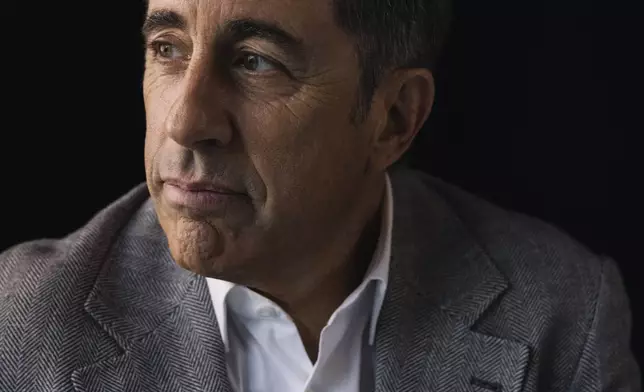 Jerry Seinfeld poses for a portrait to promote the film "Unfrosted" on Tuesday, April 16, 2024, in New York. (Photo by Victoria Will/Invision/AP)
