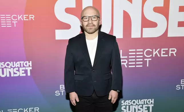 Christophe Zajac-Denek attends the premiere of "Sasquatch Sunset" at Metrograph, Monday, April 1, 2024, in New York. (Photo by Evan Agostini/Invision/AP)