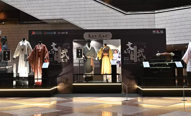 Hong Kong Pop Culture Festival stages martial arts drama costumes and props exhibition today  Source: HKSAR Government Press Releases