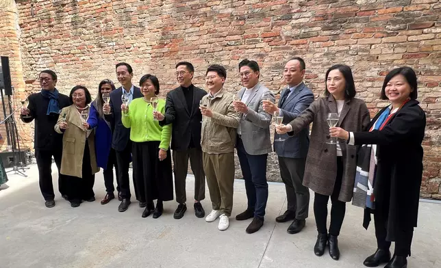 SCST officiates at opening ceremony of Hong Kong exhibition at Venice Biennale  Source: HKSAR Government Press Releases