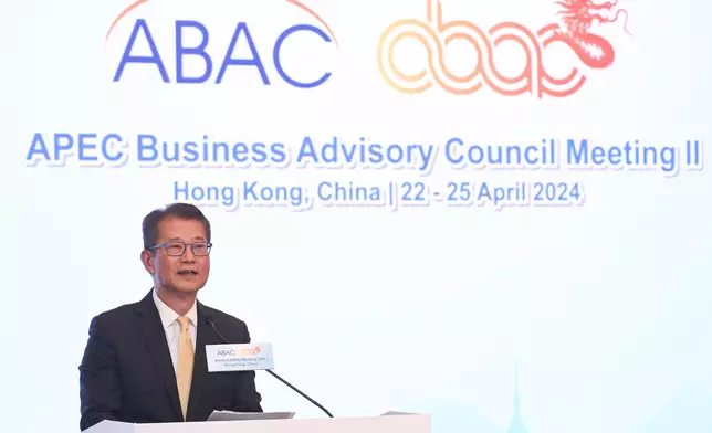 CE welcomes over 200 delegates of Second 2024 ABAC Meeting in Hong Kong  Source: HKSAR Government Press Releases