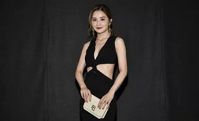 Hong Kong actress and singer Charlene Choi attends the Ralph Lauren Fall/Holiday 2024 presentation on Monday, April 29, 2024, in New York. (Photo by Evan Agostini/Invision/AP)