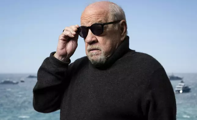 Director Paul Schrader poses for portrait photographs for the film 'Oh, Canada', at the 77th international film festival, Cannes, southern France, Friday, May 17, 2024. (Photo by Scott A Garfitt/Invision/AP)