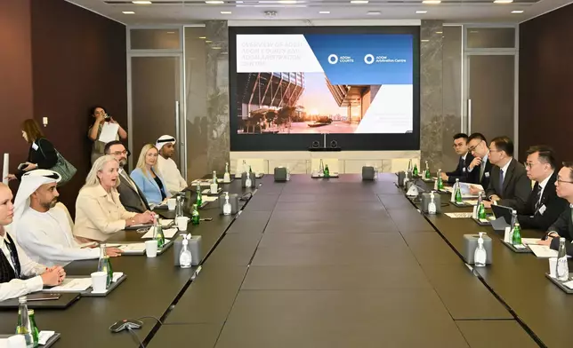 SJ begins his visit to United Arab Emirates  Source: HKSAR Government Press Releases