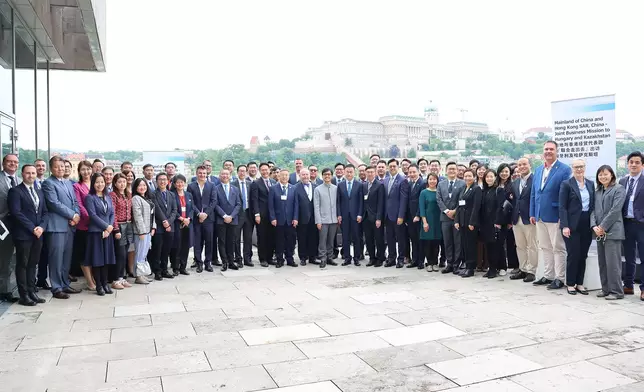Joint business mission led by Belt and Road Office of CEDB and Department of Taiwan, HK and Macao Affairs of Ministry of Commerce concludes visit to Hungary and Kazakhstan  Source: HKSAR Government Press Releases