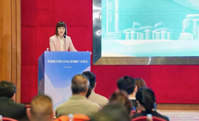 Commissioner for the Development of the Guangdong-Hong Kong-Macao Greater Bay Area visits Zhongshan  Source: HKSAR Government Press Releases