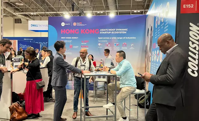 Toronto ETO promotes Hong Kong's start-up ecosystem and opportunities at Collision 2024 Source: HKSAR Government Press Releases