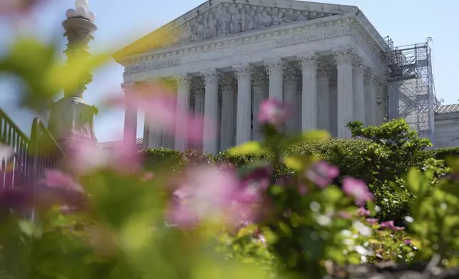 The U.S Supreme Court is seen on Friday, June 14, 2024, in Washington. (AP Photo/Mariam Zuhaib)