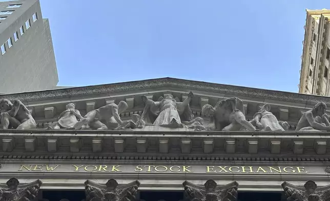 FILE - The New York Stock Exchange is shown on June 18, 2024 in New York. (AP Photo/Peter Morgan, File)