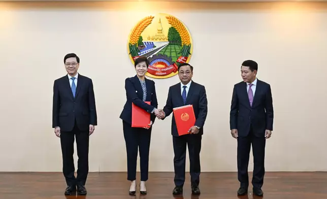 CE continues visit in Laos Source: HKSAR Government Press Releases