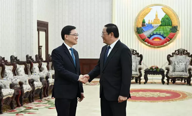 CE continues visit in Laos Source: HKSAR Government Press Releases