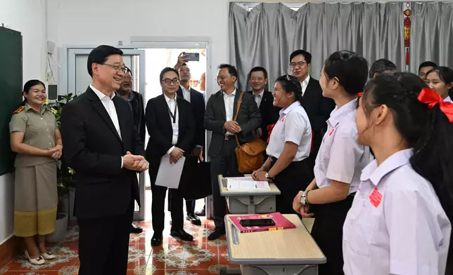 CE continues visit in Laos Source: HKSAR Government Press Releases