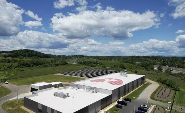 United Therapeutics' designated pathogen-free facility in Christiansburg, Va., on May 29, 2024. (AP Photo/Shelby Lum)