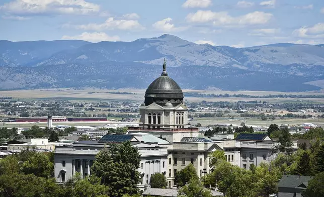 FILE - The Montana State Capitol is shown on July 13, 2020, in Helena, Mont. (Thom Bridge/Independent Record via AP, File)