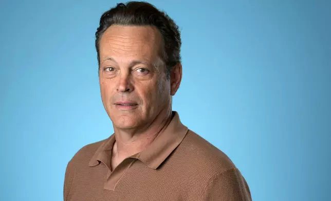 Vince Vaughn, a cast member and executive producer of the Apple TV+ series "Bad Monkey," poses at the Four Seasons Hotel, Tuesday, Aug. 6, 2024, in Los Angeles. (AP Photo/Chris Pizzello)