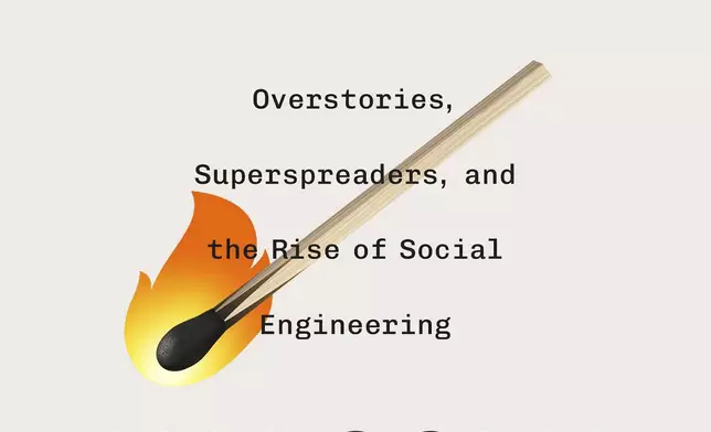 This cover image released by Little, Brown and Co.shows "Revenge of the Tipping Point: Overstories, Superspreaders, and the Rise of Social Engineering" by Malcolm Gladwell. (Little, Brown and Co. via AP)