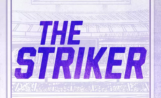 This cover image released by Bloom Books shows "The Striker" by Ana Huang. (Bloom Books via AP)