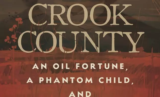 This book cover image released by Beacon Press shows "Ghosts of Crook County: An Oil Fortune, a Phantom Child, and the Fight for Indigenous Land" by Russell Cobb. (Beacon Press via AP)