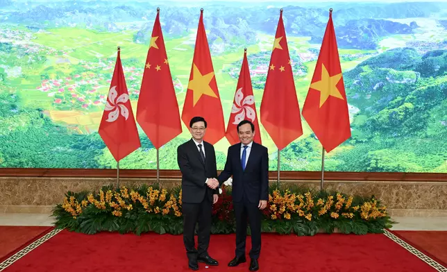 CE meets President and Deputy Prime Minister of Vietnam in Vietnam Source: HKSAR Government Press Releases