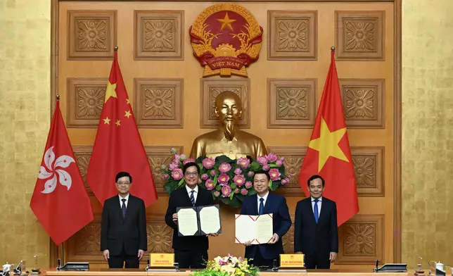 CE meets President and Deputy Prime Minister of Vietnam in Vietnam Source: HKSAR Government Press Releases