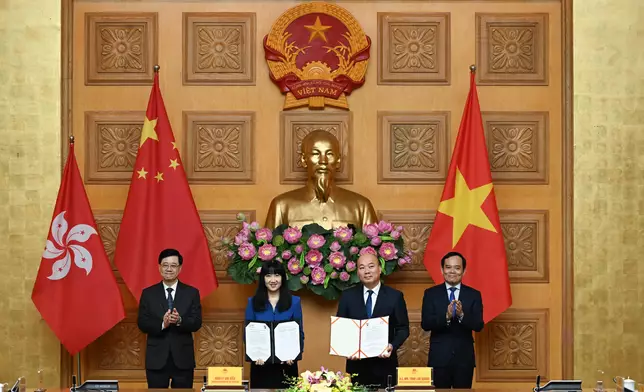 CE meets President and Deputy Prime Minister of Vietnam in Vietnam Source: HKSAR Government Press Releases