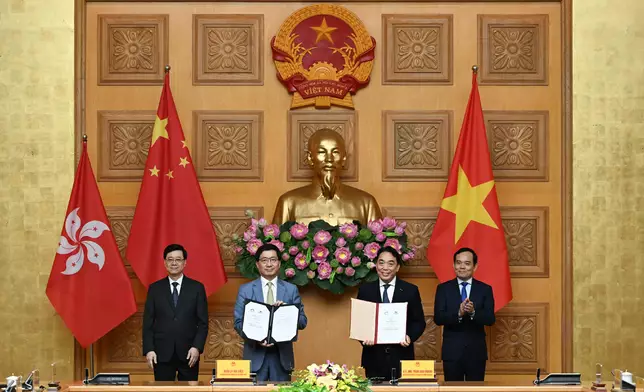 CE meets President and Deputy Prime Minister of Vietnam in Vietnam Source: HKSAR Government Press Releases