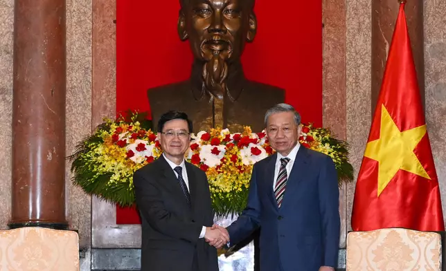 CE meets President and Deputy Prime Minister of Vietnam in Vietnam Source: HKSAR Government Press Releases