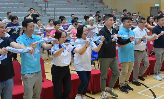 CE takes part in Sport For All Day 2024 to encourage public to exercise (with photos/video) Source: HKSAR Government Press Releases