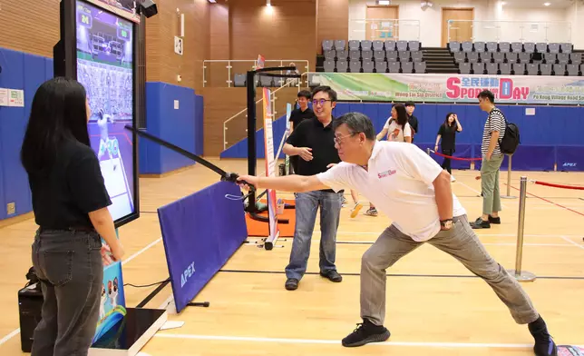 CE takes part in Sport For All Day 2024 to encourage public to exercise (with photos/video) Source: HKSAR Government Press Releases