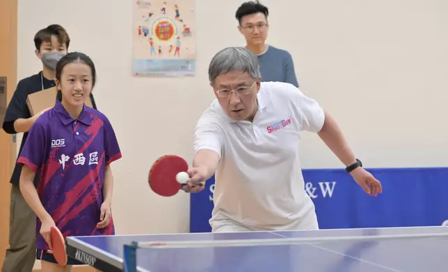 CE takes part in Sport For All Day 2024 to encourage public to exercise (with photos/video) Source: HKSAR Government Press Releases