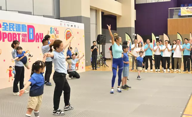 CE takes part in Sport For All Day 2024 to encourage public to exercise (with photos/video) Source: HKSAR Government Press Releases