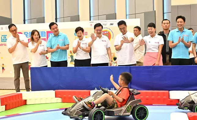 CE takes part in Sport For All Day 2024 to encourage public to exercise (with photos/video) Source: HKSAR Government Press Releases