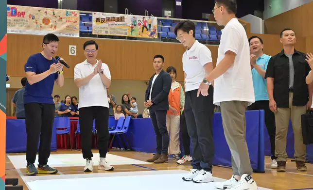 CE takes part in Sport For All Day 2024 to encourage public to exercise (with photos/video) Source: HKSAR Government Press Releases