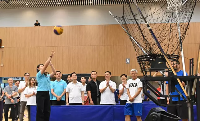 CE takes part in Sport For All Day 2024 to encourage public to exercise (with photos/video) Source: HKSAR Government Press Releases