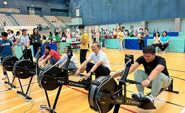 CE takes part in Sport For All Day 2024 to encourage public to exercise (with photos/video) Source: HKSAR Government Press Releases