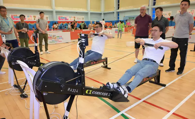 CE takes part in Sport For All Day 2024 to encourage public to exercise (with photos/video) Source: HKSAR Government Press Releases