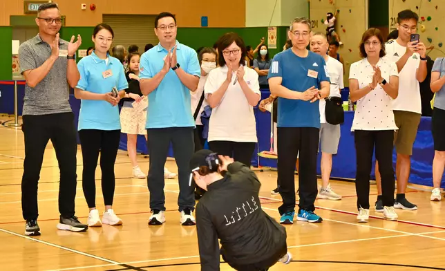 CE takes part in Sport For All Day 2024 to encourage public to exercise (with photos/video) Source: HKSAR Government Press Releases