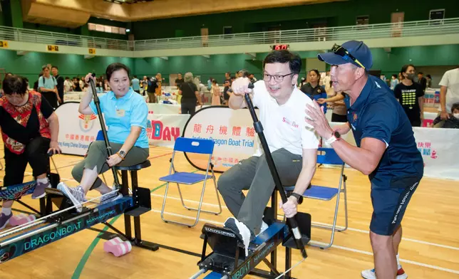 CE takes part in Sport For All Day 2024 to encourage public to exercise (with photos/video) Source: HKSAR Government Press Releases