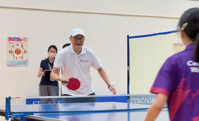 CE takes part in Sport For All Day 2024 to encourage public to exercise (with photos/video) Source: HKSAR Government Press Releases