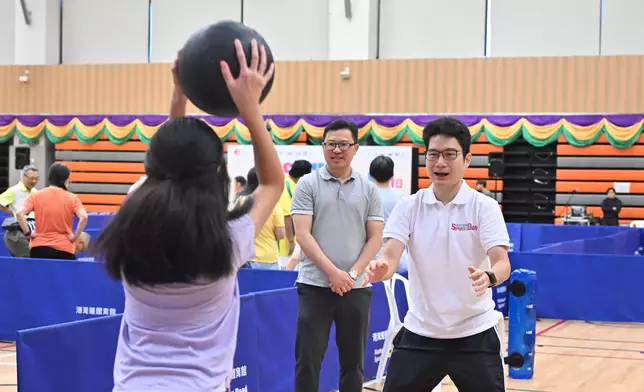 CE takes part in Sport For All Day 2024 to encourage public to exercise (with photos/video) Source: HKSAR Government Press Releases