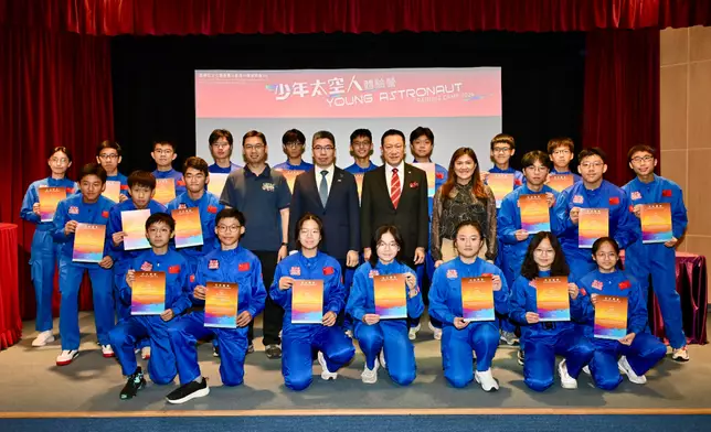 Students of Young Astronaut Training Camp 2024 share impactful learning experiences Source: HKSAR Government Press Releases