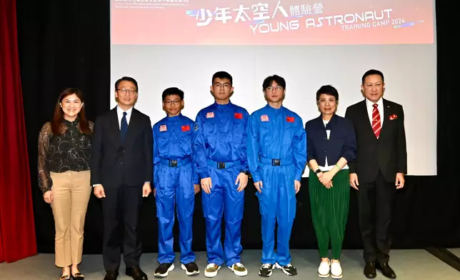 Students of Young Astronaut Training Camp 2024 share impactful learning experiences Source: HKSAR Government Press Releases