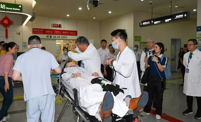 Government conducts drill for Pilot Scheme for Direct Cross-boundary Ambulance Transfer in GBA smoothly today  Source: HKSAR Government Press Releases